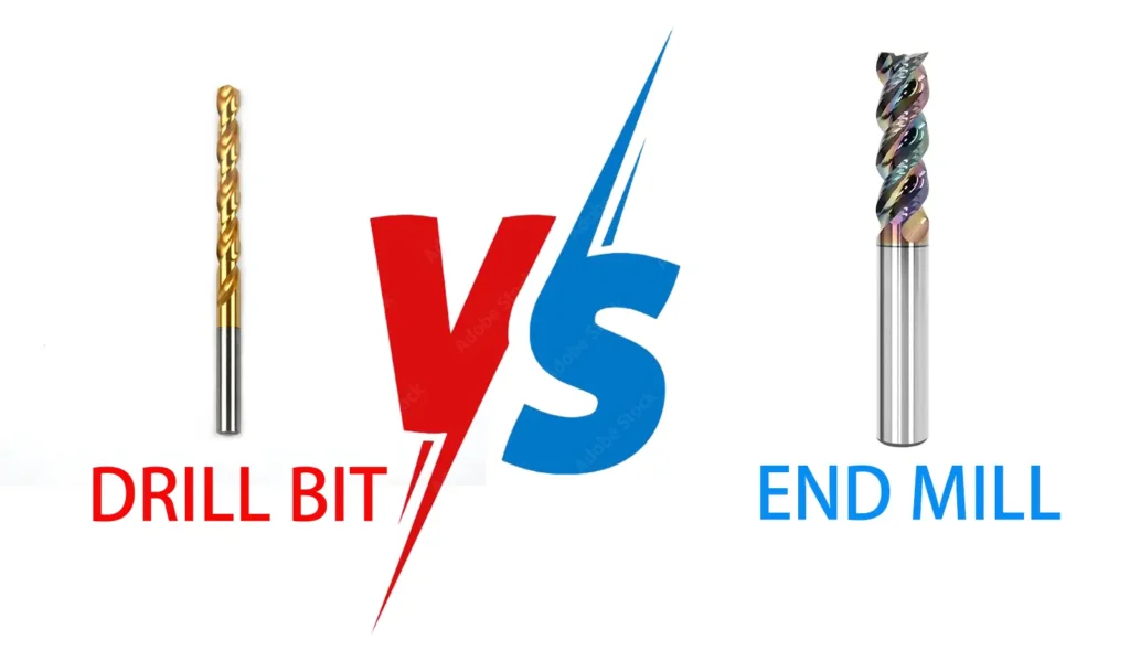 end mill vs drill bit