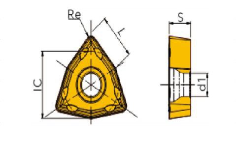 WCMT Insert drawing