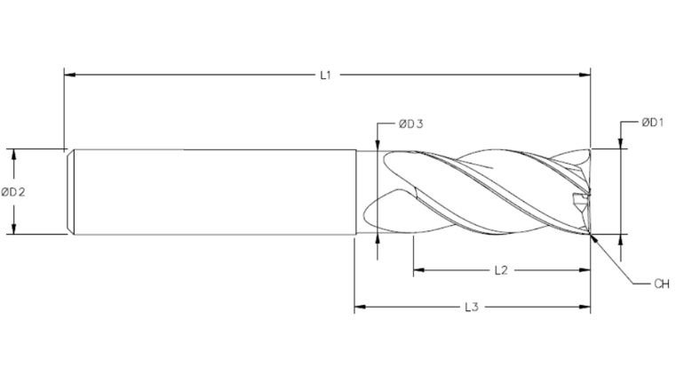 custom square end mill