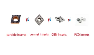 sermet kesici uçlar vs karbür vs CBN vs PCD