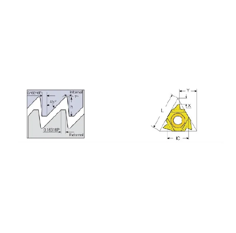Чертеж резьбовой вставки U-образного типа с подпоркой Чертеж резьбовой вставки U-образного типа с подпоркой