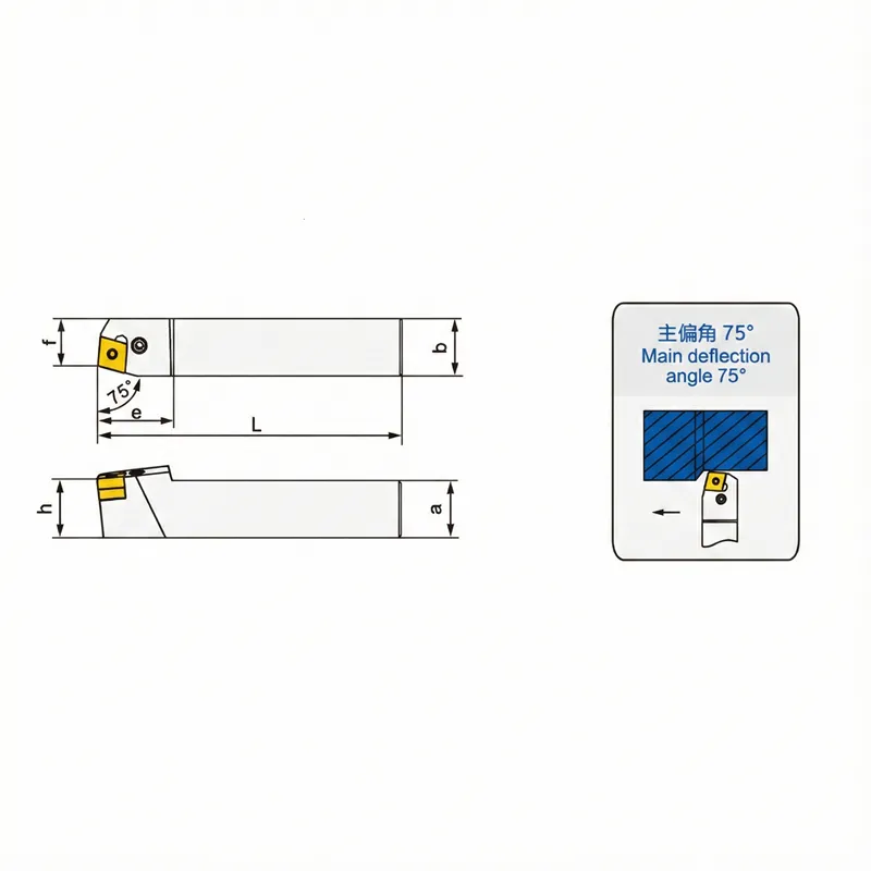 PCBNR/L 外径旋削用工具ホルダー PCBNR/L 外径旋削用工具ホルダー
