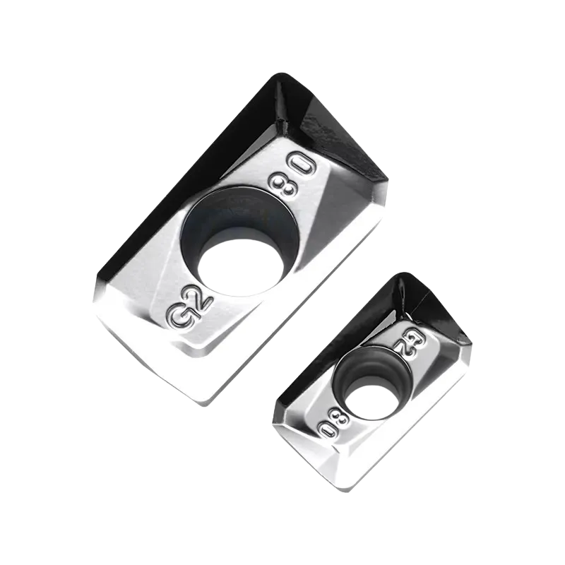 APKT1135 and APKT1604 carbide inserts for aluminum
